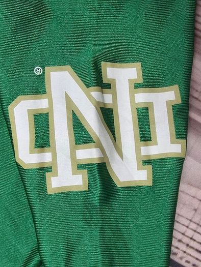 Notre Dame Men's Adidas Football Jersey Size 2XL-3XL