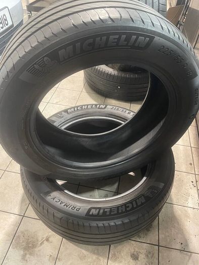 225/55/18 Michelin tyres 5mm
