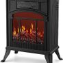Stove Heater Electric Fireplace With Fire Flame Effect Freestanding Image 7