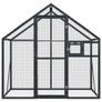 Aviary Anthracite 179x100x185 cm Aluminium Image 3