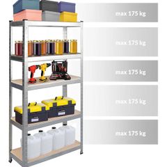 Shoe rack(5 tier), heavy duty storage units(5, 4, 3 tiers)