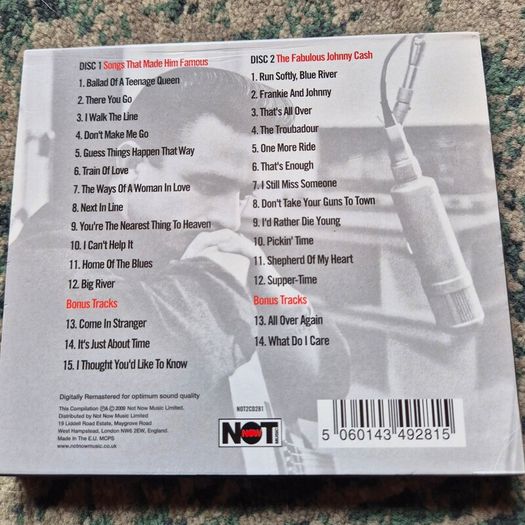 The Fabulous Johnny Cash CD