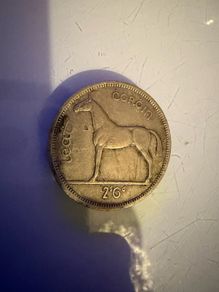 1964 half crown coin