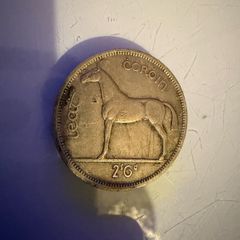 1964 half crown coin