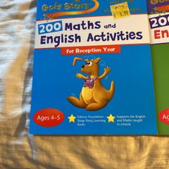 200 Maths and English Activities for 4 to 7 year olds