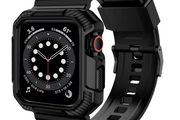 Strap with Bumper Case Cover for Apple Watch Band 45mm 44mm 42mm 40mm Ultra 49mm Rugged Sport Band for IWatch SE 8/7/6/5/4/3/2/1