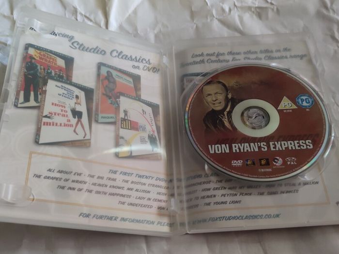 New Von Ryan's Express Dvd