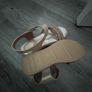 Girls Sandals Shoes Rose Gold New Image 5