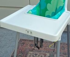 Antilop IKEA high chair with tray and cushion