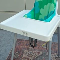 Antilop IKEA high chair with tray and cushion