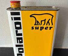 Vintage Polaroil 2L Tin