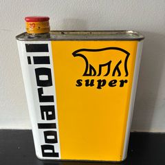 Vintage Polaroil 2L Tin