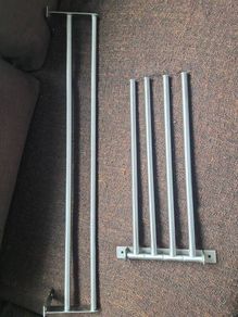 IKEA bathroom rails