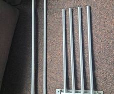 IKEA bathroom rails