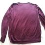 Mens Burgundy Jumper Image 4