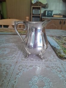 jug viners silver plated