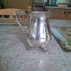 jug viners silver plated
