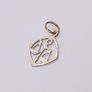 375 9ct gold zodiac Libra pendant Image 7