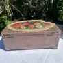 Hand painted wooden box with roses and cherubs Image 6