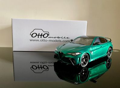 Alfa Romeo Giulia GTAm Green - Otto Ottomobile 1/18