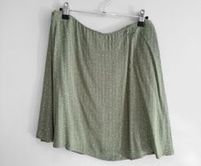 New Primark Sage Green Polka Dot Skirt