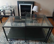 2 and 1 Coffee table set