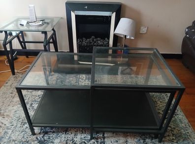 2 and 1 Coffee table set