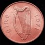 Ireland - 1971 - 2 Pence - KM.21 - AU - [664] Image 2