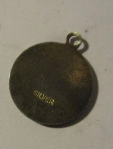 Antique Silver Medal Pendant