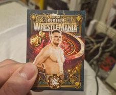 WWE WORLD 2026 Gunther 112 of 399 Topps Wrestlemania 42 Exclusive Card