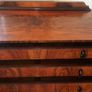 Vintage walnut veneer chest of drawers Image 4