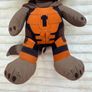 Marvel Guardians Of The Galaxy Rocket Raccoon approx. 12 Inch Plush Used Please look at the pictures Image 3