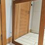 Wood framed mirror Maple / light oak effect Image 5