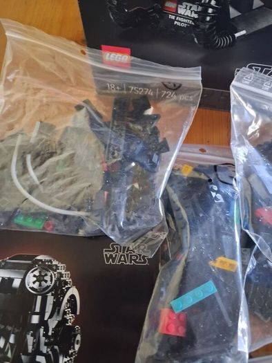 Lego star wars 75274 imperial tie fighter helmet