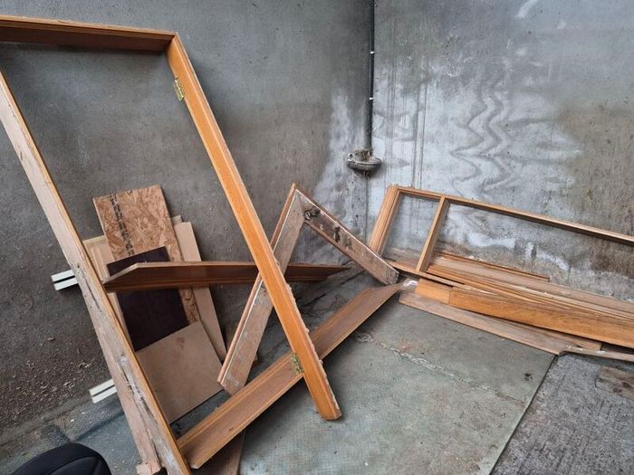 Doors frames/table/firewood