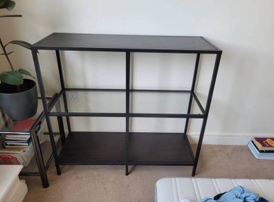 cupboard with shelves