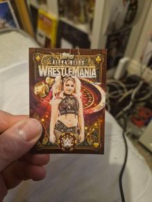 WWE WORLD 2026 Alexa Bliss 2 of 25 Topps Wrestlemania 42 Exclusive Card