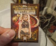 WWE WORLD 2026 Alexa Bliss 2 of 25 Topps Wrestlemania 42 Exclusive Card