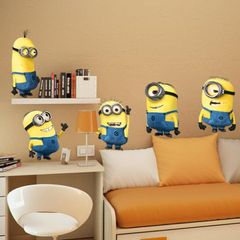 SPECIAL OFFER DESPICABLE ME Wall Sticker Vinyl Art decals room kid decor MINIONS Nursery Room