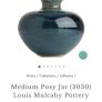 A Louis Mulcahy Pottery Posy Jar/ Vase Image 5