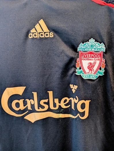 Liverpool Football Shirt | 2009/10 | Adidas | Large