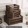 Wooden Storage Crates 3pcs (Free Delivery) Image 5
