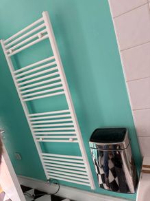 milano electric towel warmer 400mm x 1600mm