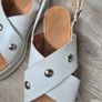 White leather Sandals Image 2