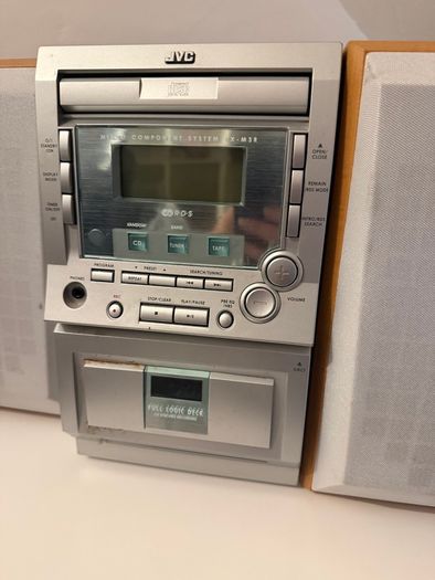 Jvc cd/cassette/radio player