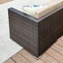 Garden Sofa with Table Garden Furniture Set with Cushions Image 7