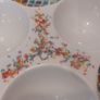 Cute Whimsical and Collectable Three Sectioned Ceramic Dip Dish from the Sprinkles Collection by Jane Asher for Wade 2007, Mint Condition Image 4
