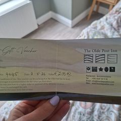 Restaurant voucher