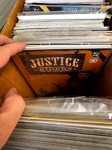 DC Long Comic Box w 250 comics for Sale