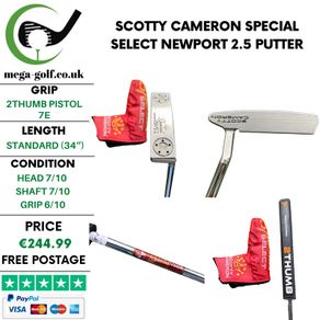Scotty Cameron Special Select Newport 2.5 Putter / 34"